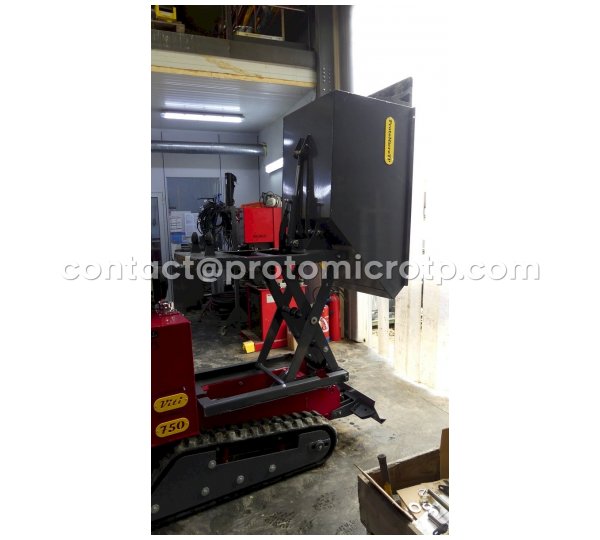 MicroDump'750 Pro 18ch à 23ch version Etroite 72cm  Prix Direct Usine